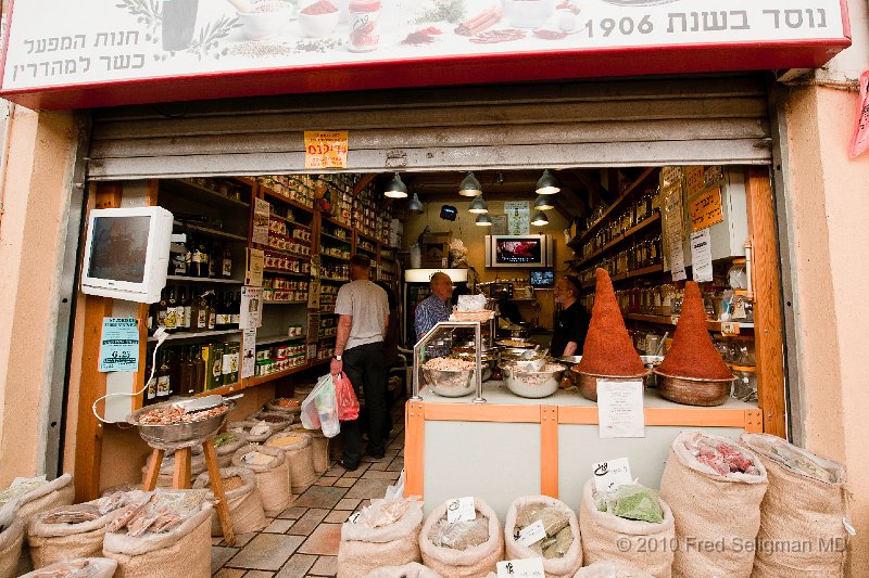 20100409_145821 D3.jpg - Spice and dried beans shop, Agripas Street, Jerusalem